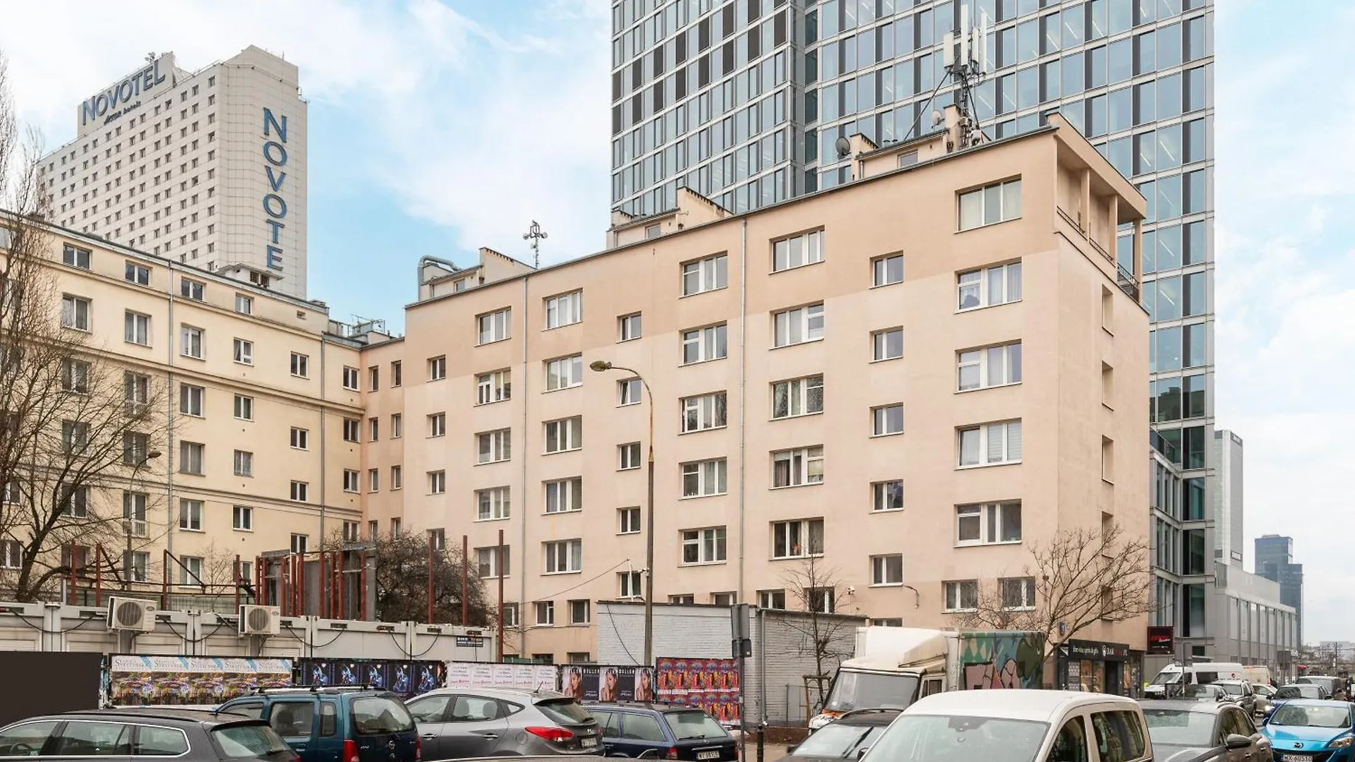 Widok Central Warsaw Apartment